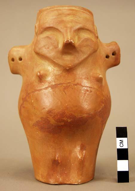 CAST-anthropomorphic vase