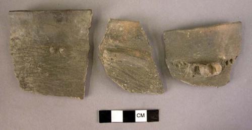 Fragments of pottery storage jars (2 boxes)