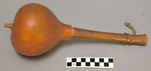 Gourd rattle