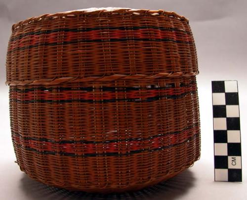 Basket with cover