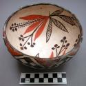 Bowl with polychrome slipped decoration