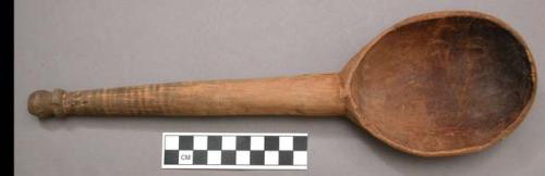 Wooden ladle