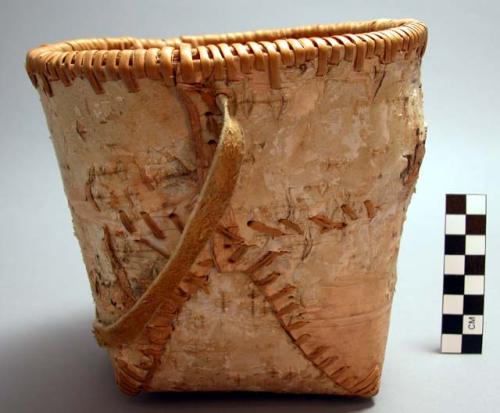 Birch bark bucket