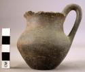 Jug- primitive Etruscan bucchero