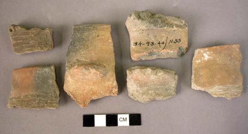 Pottery storage jar fragments