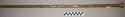 Long wooden cane, brass trimmed - carried by chief's wives