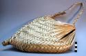 Basket made from ita palm