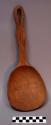 Wooden ladle