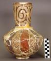 Large polychrome pottery jar