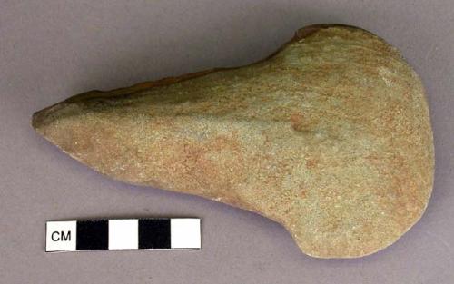 Spatulate stone celt