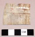 Metal sheet fragment