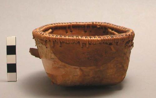 Birch bark dish