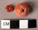 2 carnelian beads