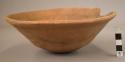 Dish - smooth coarse brown ware