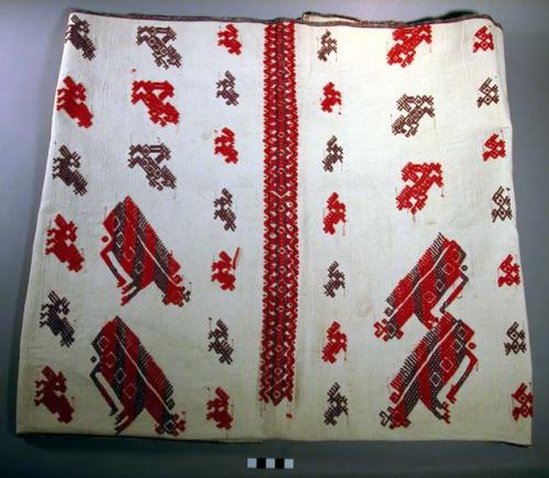 Textile, huipil length