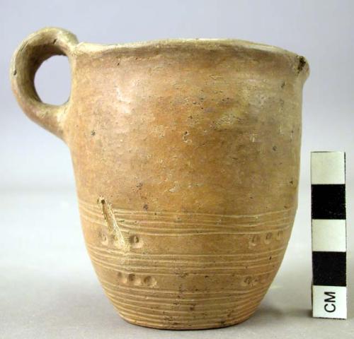 Pottery cup