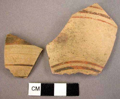 2 potsherds