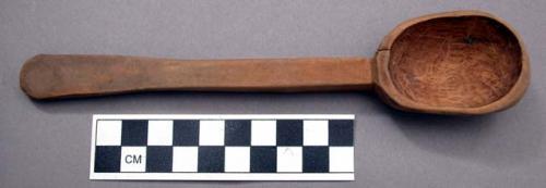 Small wooden spoon - used by the aymara