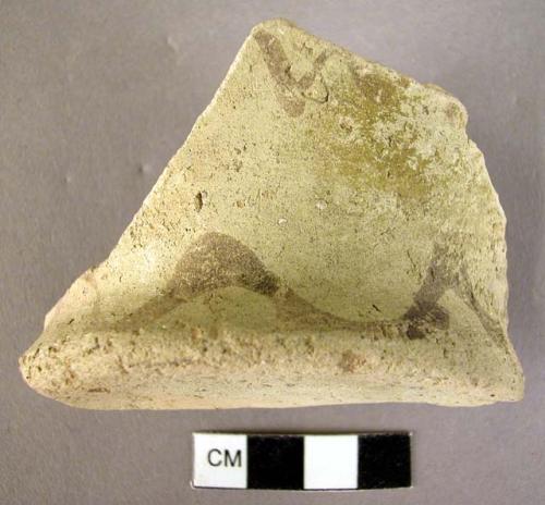 Pottery jug base fragment