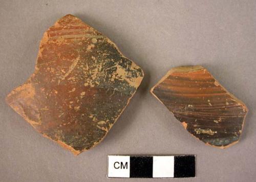 2 potsherds