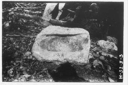 Metate #2 - top view