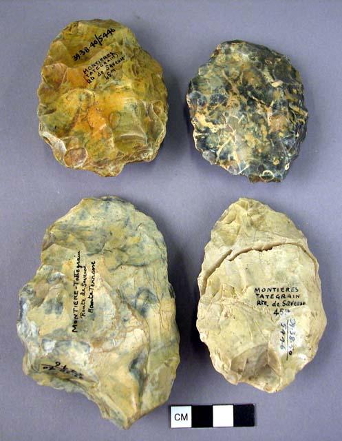 15 flint hand axes