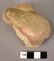 Pottery handle fragment