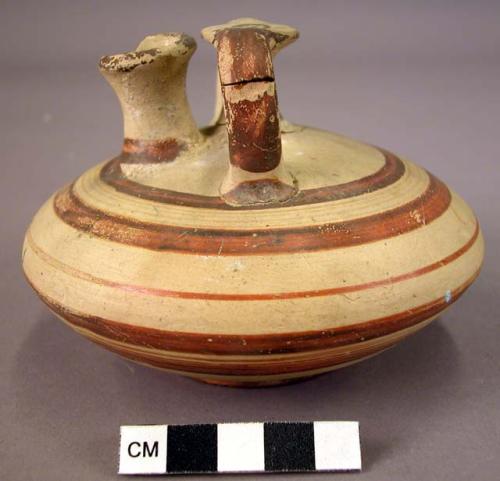 Mycenaean stirrup vase - pottery