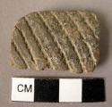 Potsherd - corded ware