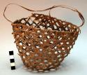Small fibre carrier - used as a container for different uses in the house and on