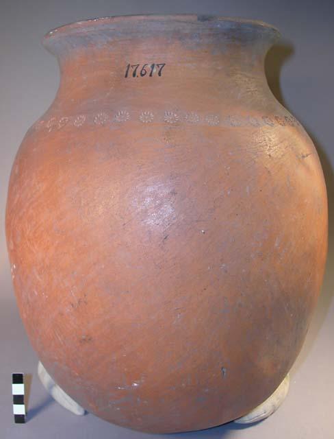 Cooking vessel, stamped