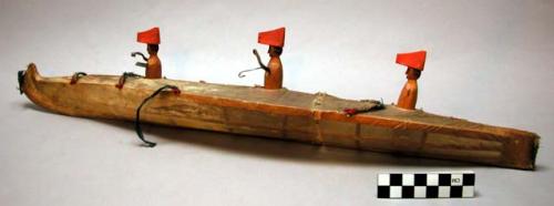 Model of a kayak