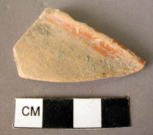 Potsherd - bowl or cylix rim