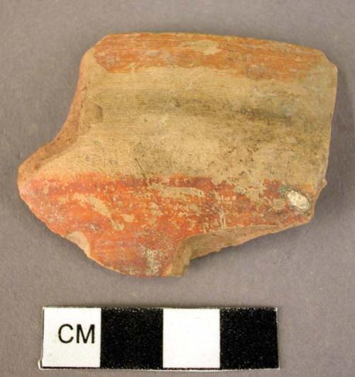 Cylix rim potsherd