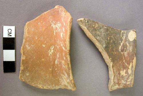 2 rim potsherds