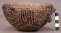 Bowl, incised decoration