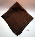 Woman's shawl used for funerals and mourning - coarse double faced +