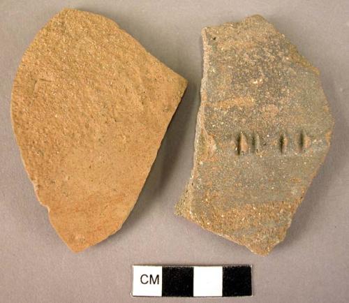 2 potsherds