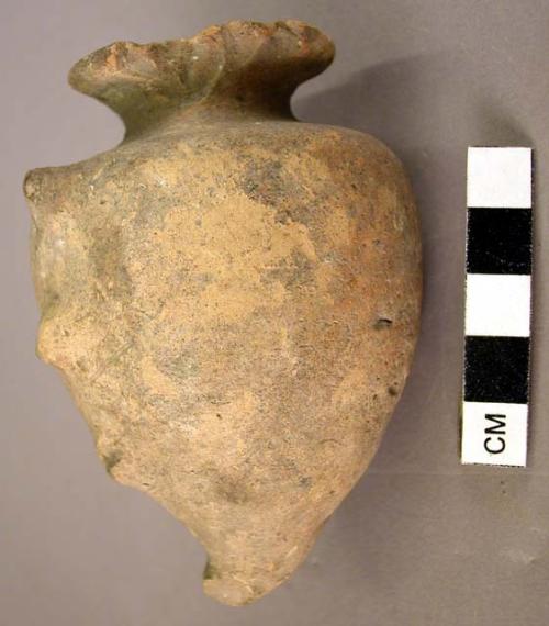 Etrusco-Corinthian ware aryballos with pointed base