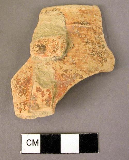 Pottery cup fragment