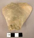 Pottery goblet fragment