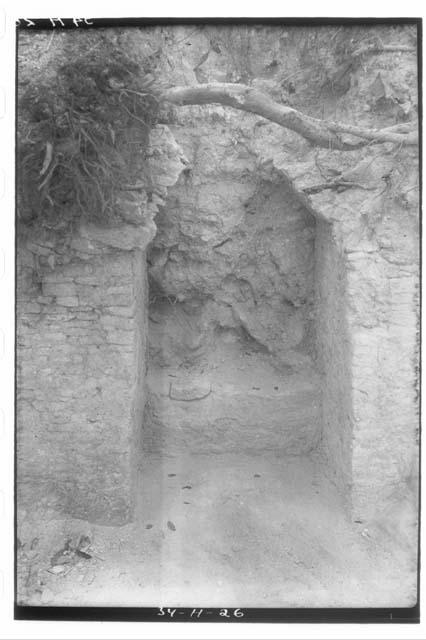 Structure C-IV - Doorway, Room C from interior