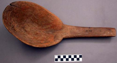 Wooden ladle