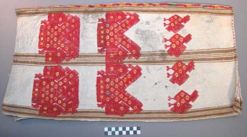 Woman's utility cloth (tzute)