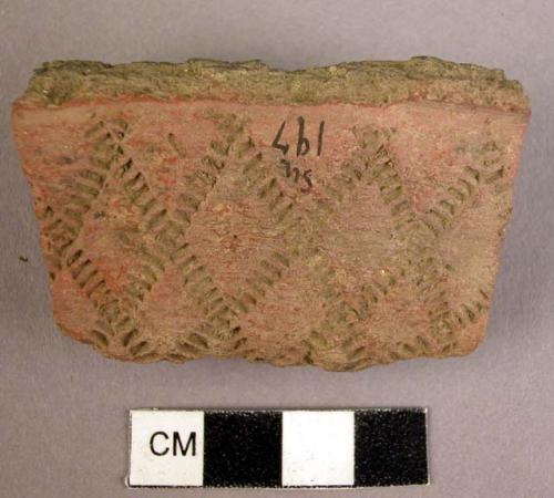 Potsherd, rim