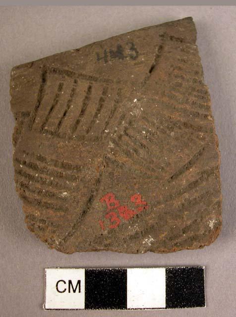 Potsherd, rim