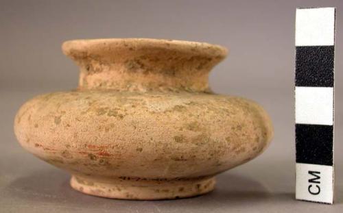 Etrusco-Corinthian ware small bowl with constricted neck