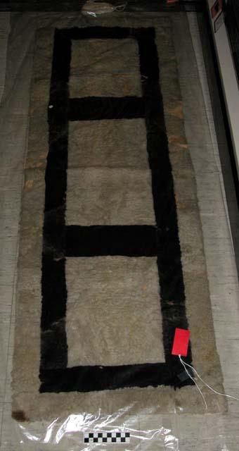 Llama fur rug