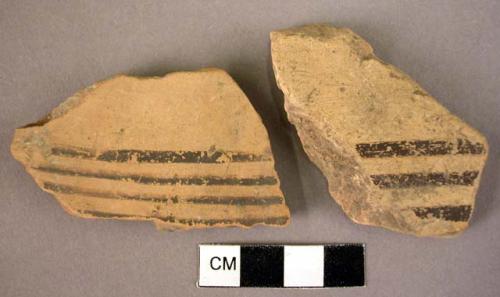 2 potsherds