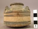 Cypro-Mycenaean pottery pyxis